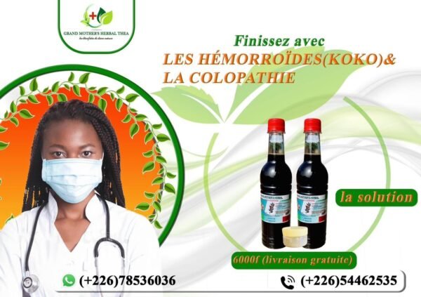Traitement hémorroïdes +Colopatie